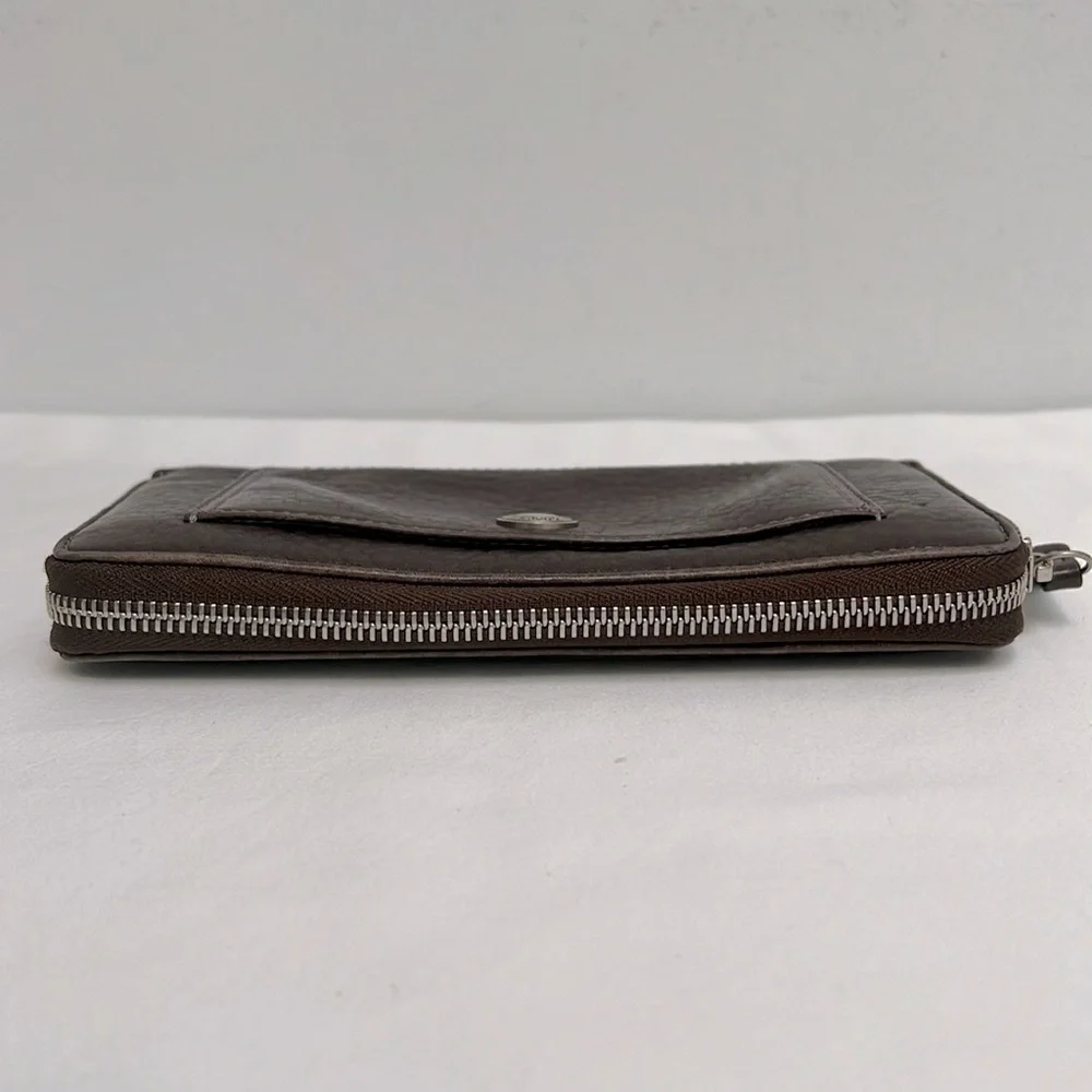 Coach Leather Accordion Wallet